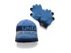 Zimní set čepice a rukavice Under Armour Boy's Beanie Glove Combo 2.0 modrá